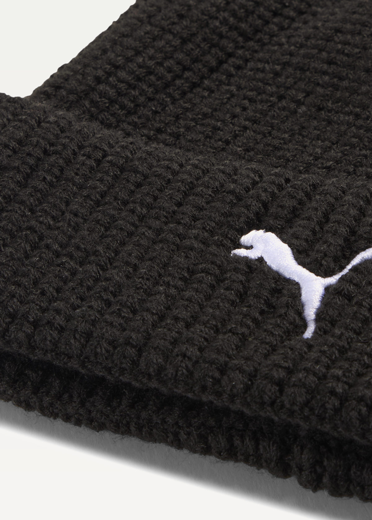 Шапка Unisex PUMA PREMIUM ESS High Crown Beanie чорного кольору