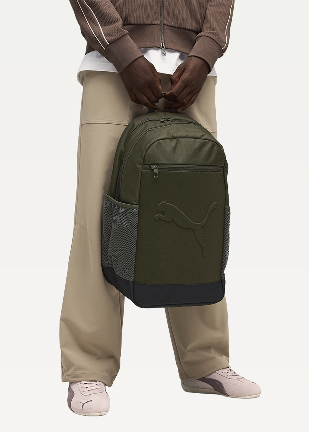 Рюкзак PUMA BUZZ Backpack Dark Olive Unisex