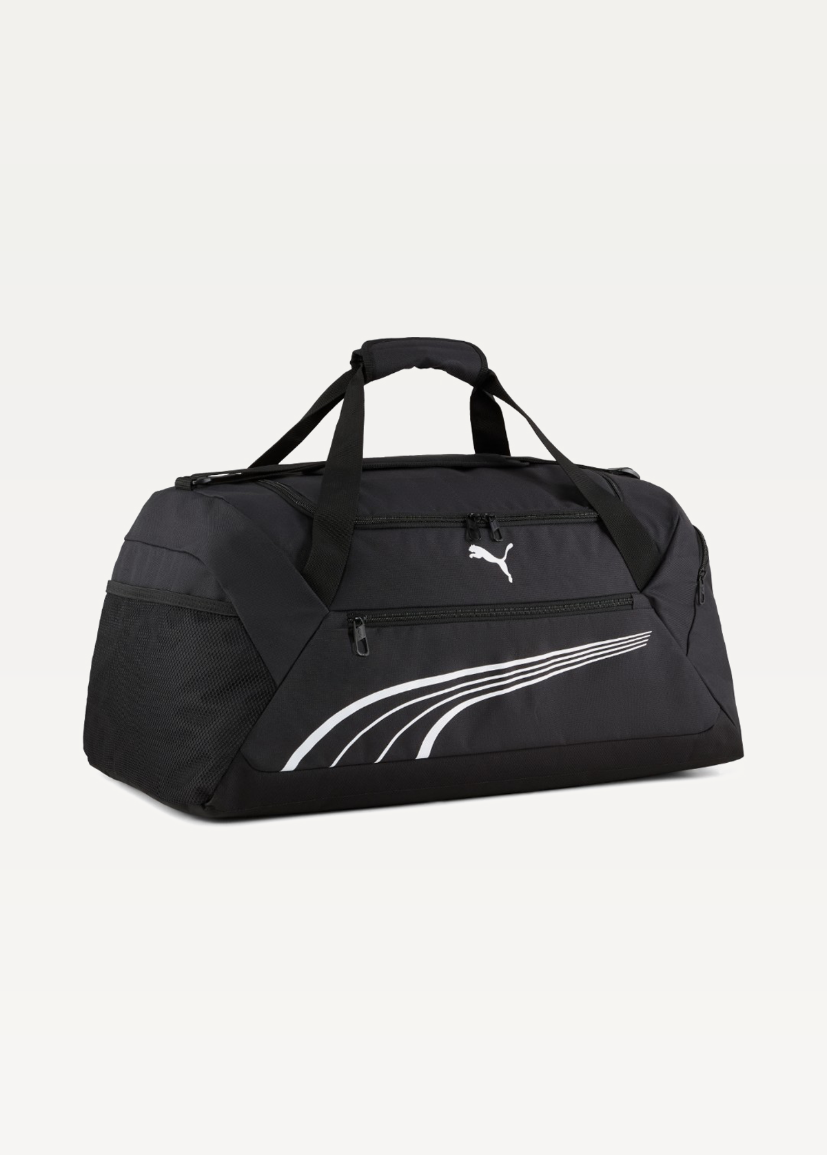 Спортивна сумка PUMA FUNDAMENTAL M Sports Bag чорного кольору