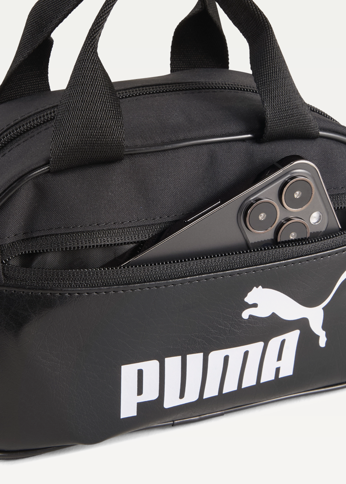Сумка PUMA CAMPUS Mini Grip Bag Unisex черного цвета