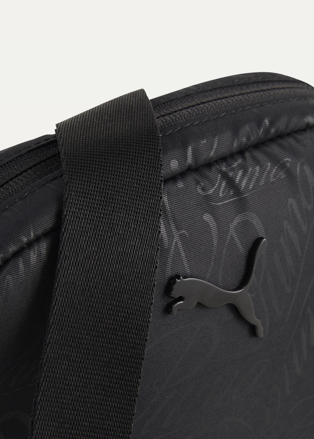 Сумка жіноча PUMA POP Crossbody Bag Black-Script AOP