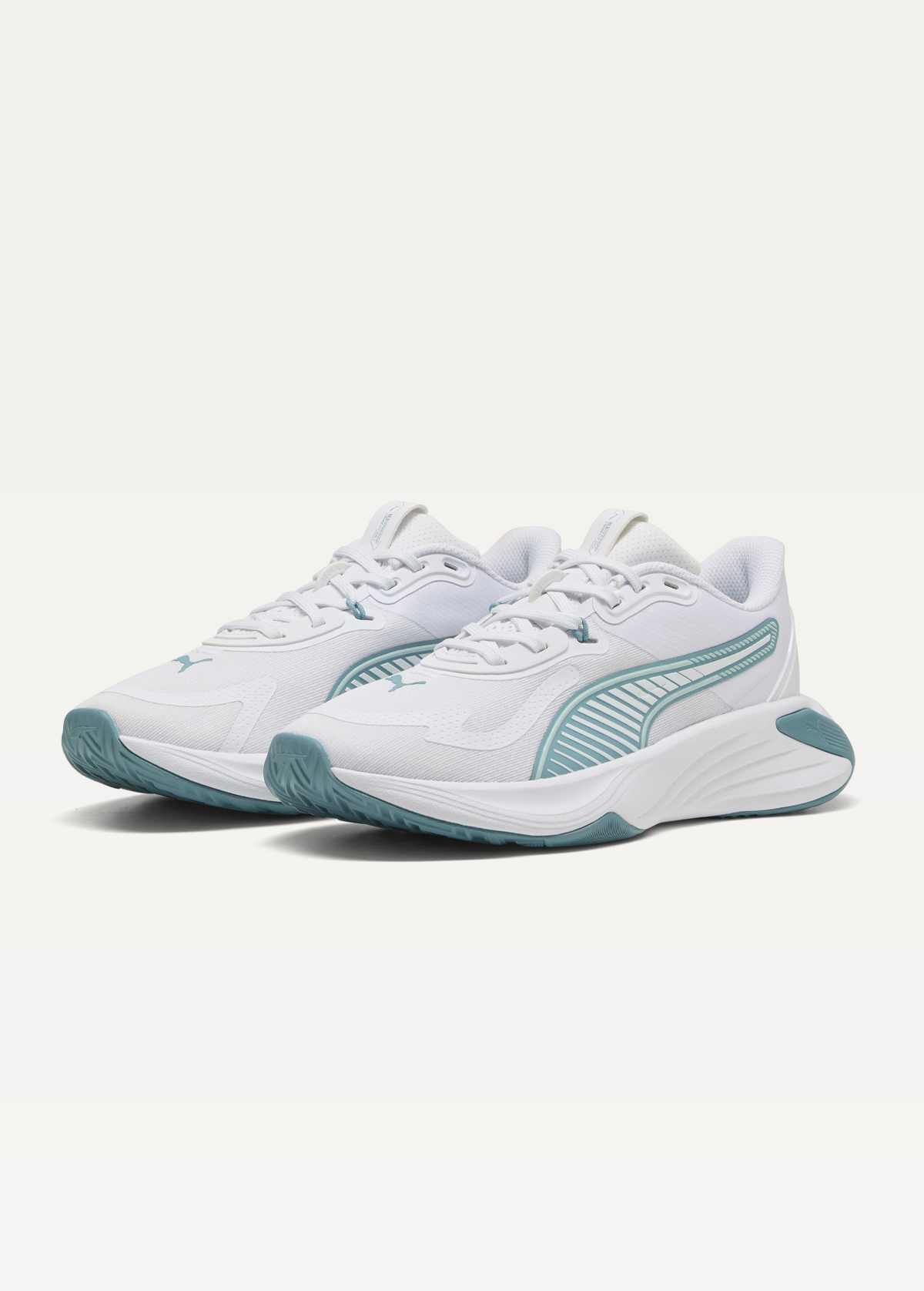 Кросівки жіночі PUMA PWR Hybrid TR Wns PUMA White-Fresh Water-Baltic Sea Blue