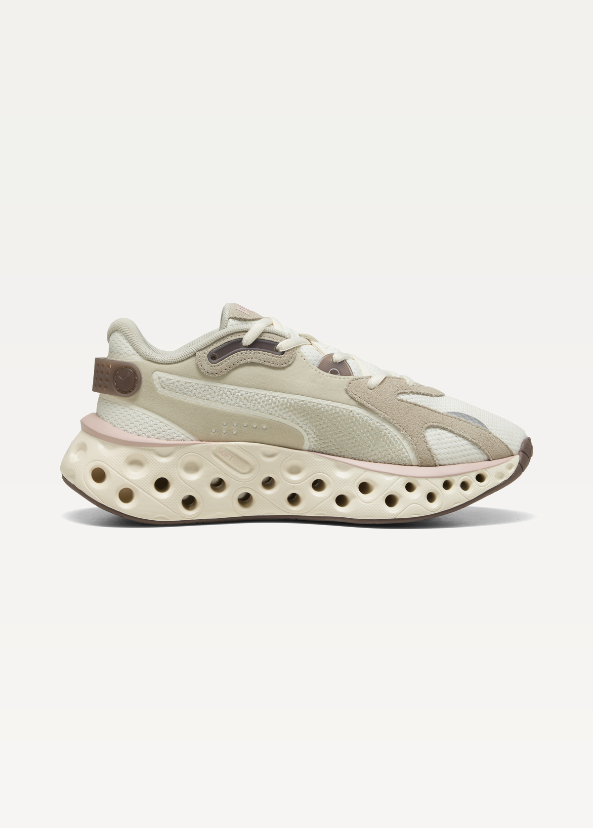 Кроссовки женские PUMA Softride Frequence Wns Desert Dust-Rose Quartz-Warm White