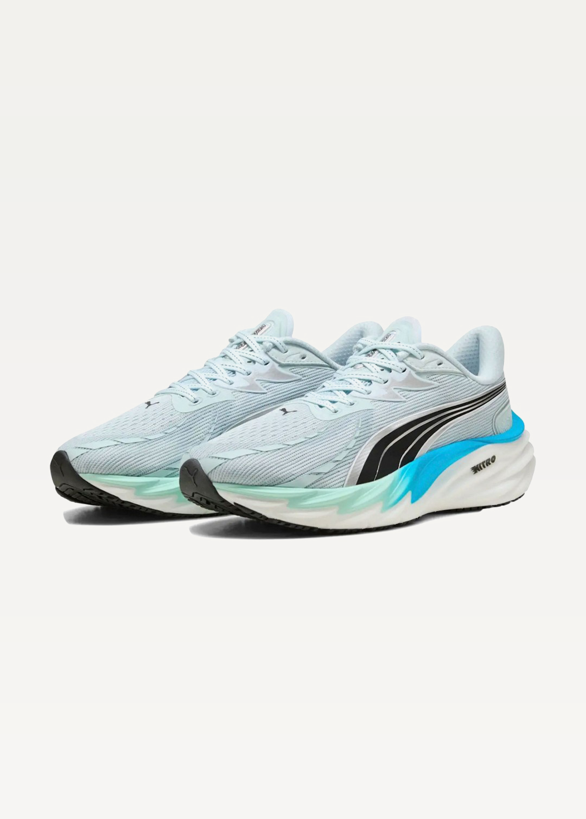 Кроссовки мужские PUMA Velocity NITRO 4 Sea Glass-Speed Blue