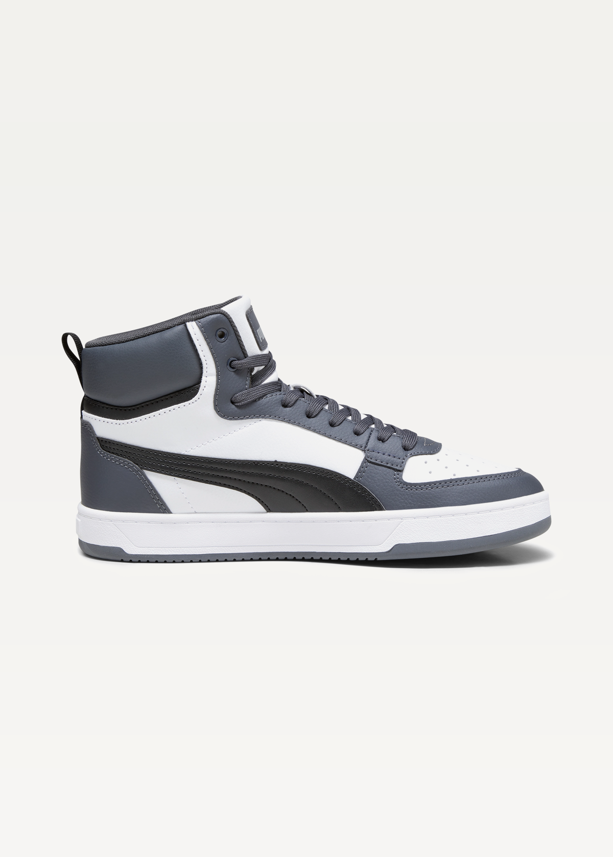 Високі кросівки чоловічі PUMA Caven 2.0 Mid PUMA White-PUMA Black-Strong Gray-PUMA Silver