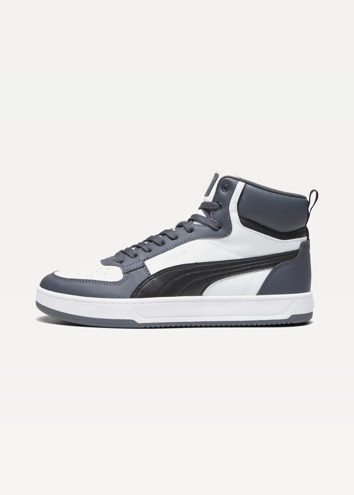 Високі кросівки чоловічі PUMA Caven 2.0 Mid PUMA White-PUMA Black-Strong Gray-PUMA Silver