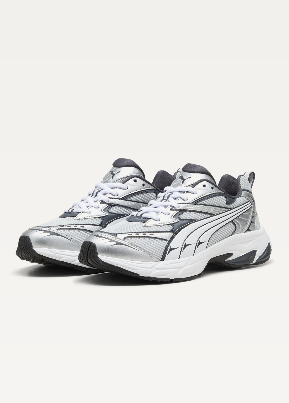 Кросівки PUMA Morphic Unisex Glacial Gray-PUMA White-Strong Gray