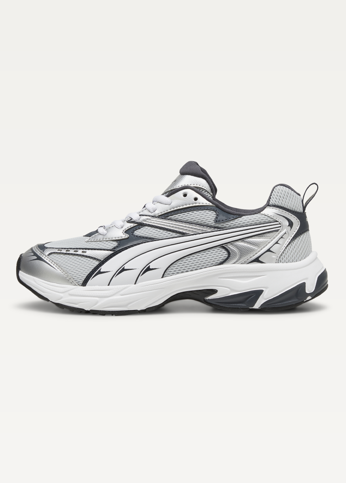 Кросівки PUMA Morphic Unisex Glacial Gray-PUMA White-Strong Gray