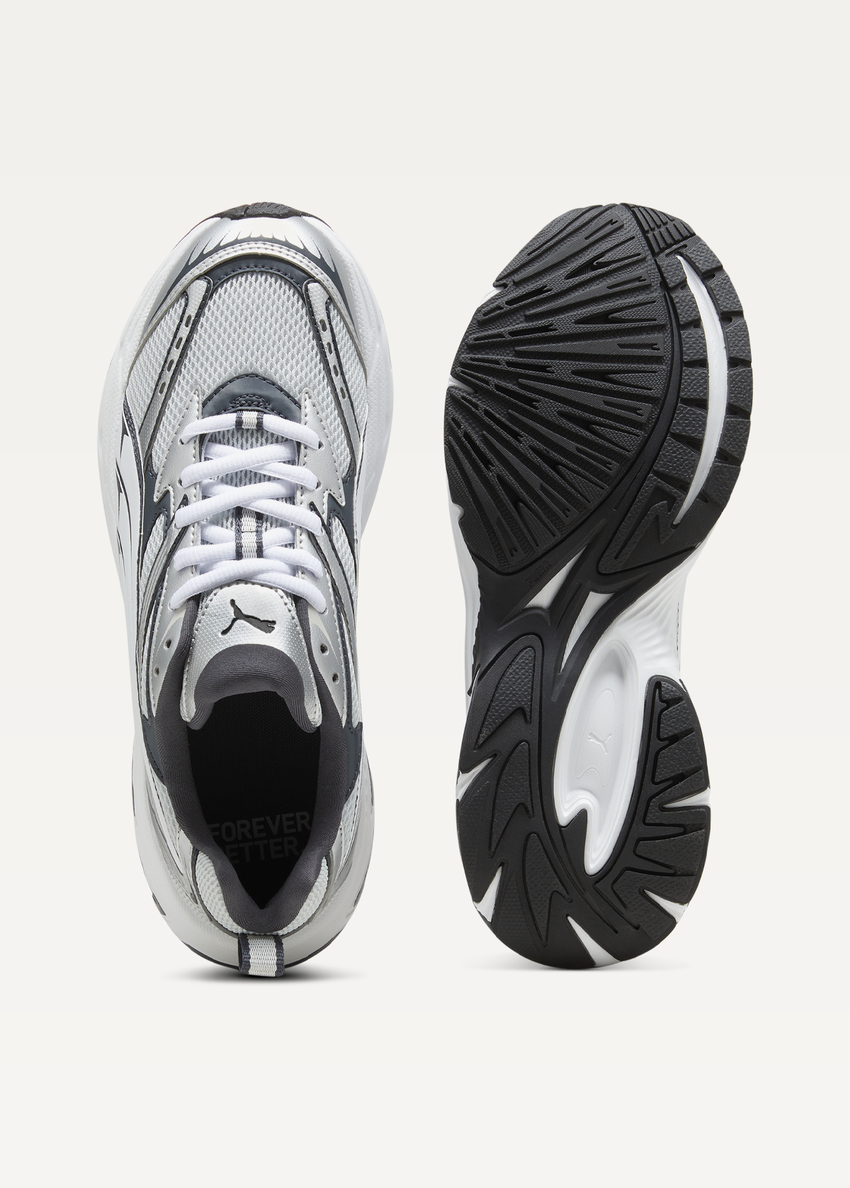 Кросівки PUMA Morphic Unisex Glacial Gray-PUMA White-Strong Gray