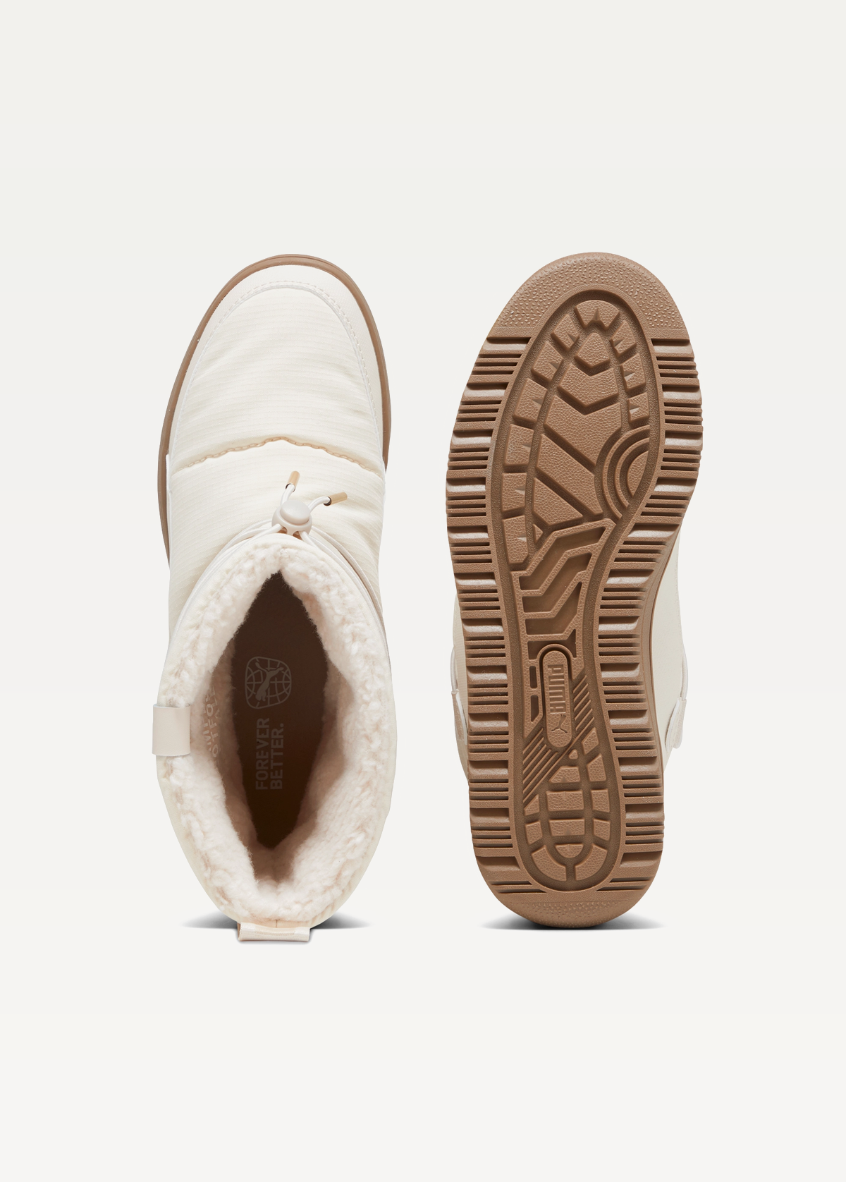 Черевики дутики жіночі PUMA Snowbae Wns Alpine Snow-Granola-Chocolate Chip