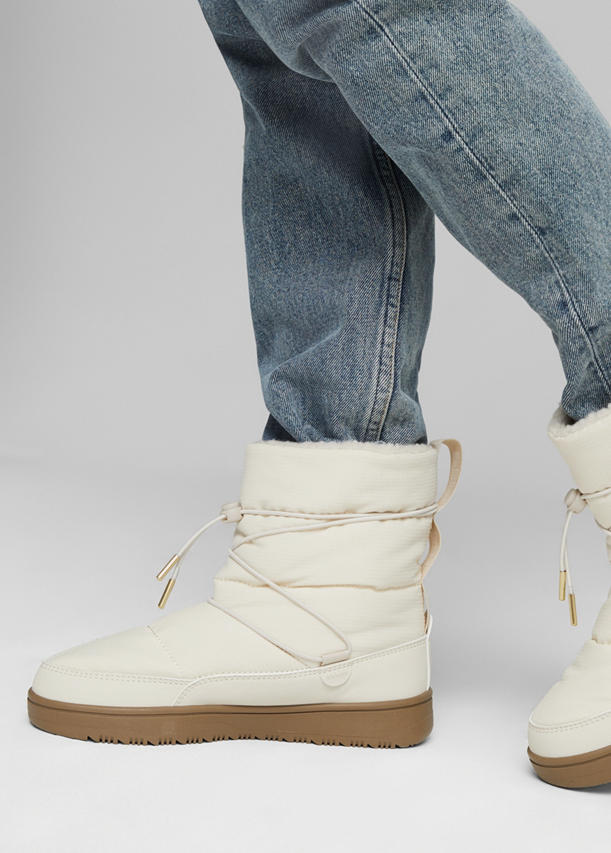 Черевики дутики жіночі PUMA Snowbae Wns Alpine Snow-Granola-Chocolate Chip