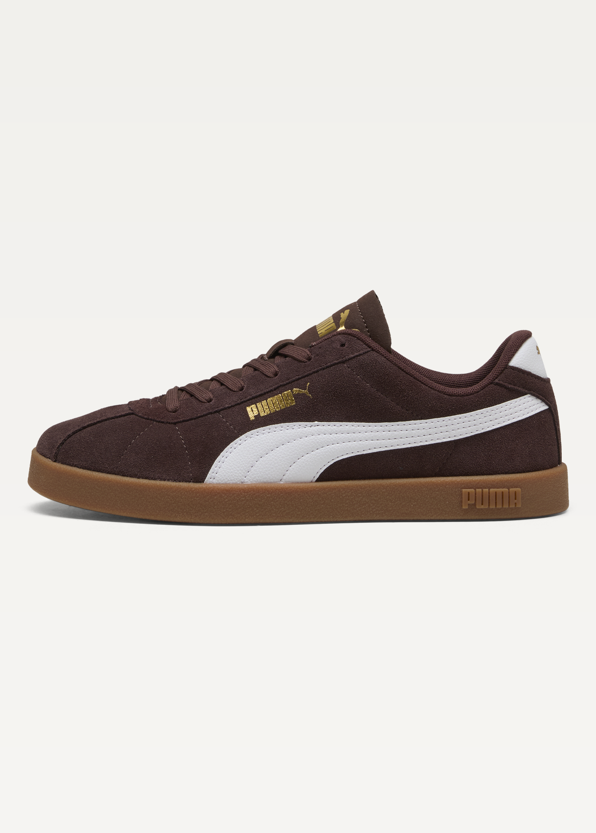 Кроссовки мужские PUMA Club II Chocolate Brown-PUMA White