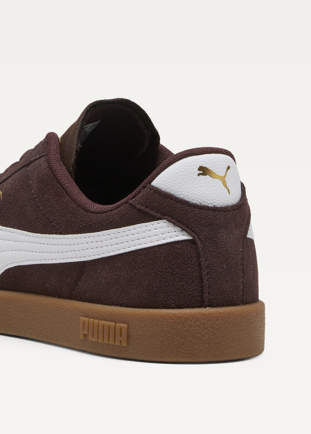 Кроссовки мужские PUMA Club II Chocolate Brown-PUMA White