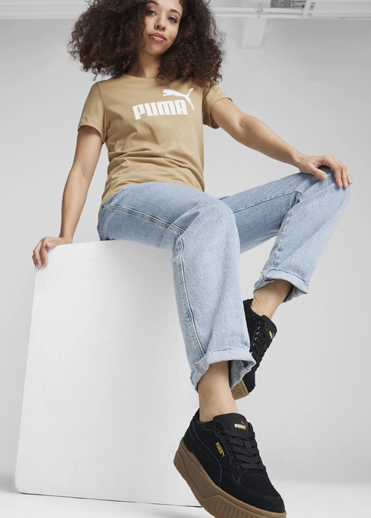 Кросівки жіночі PUMA Karmen II Idol SD чорного кольору