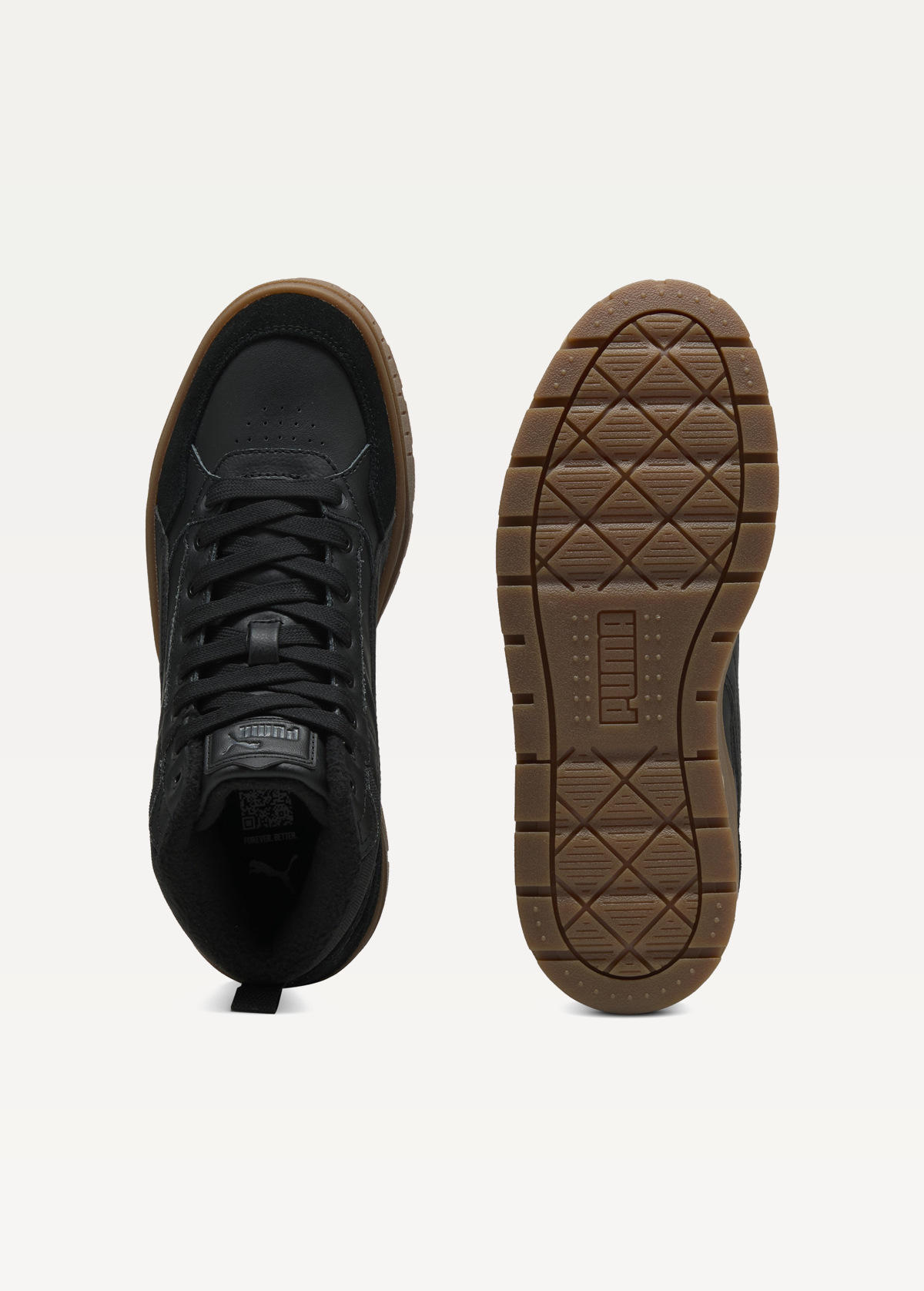 Черевики жіночі PUMA Karmen II Idol Mid WTR чорного кольору