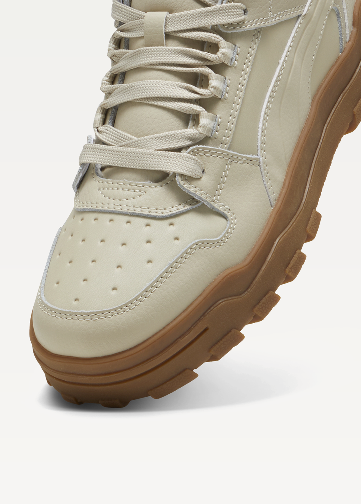 Високі кросівки чоловічі PUMA Rebound Abrupt Desert Dust-Alpine Snow-Gum