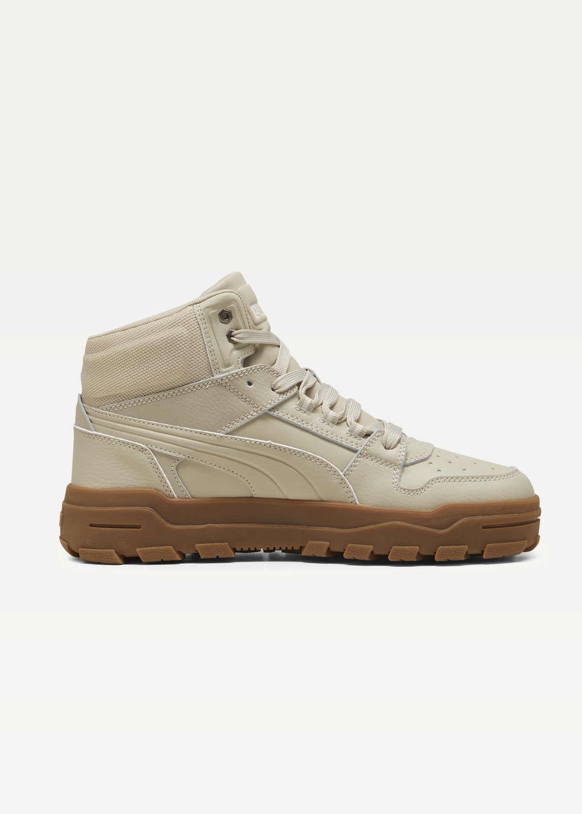 Високі кросівки чоловічі PUMA Rebound Abrupt Desert Dust-Alpine Snow-Gum