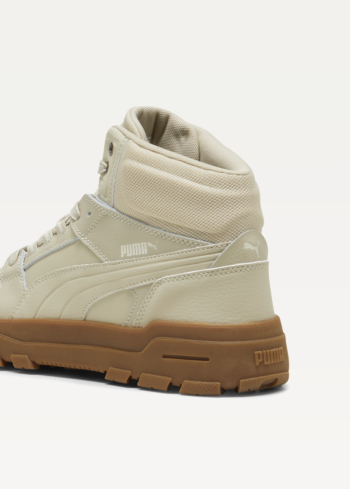 Високі кросівки чоловічі PUMA Rebound Abrupt Desert Dust-Alpine Snow-Gum