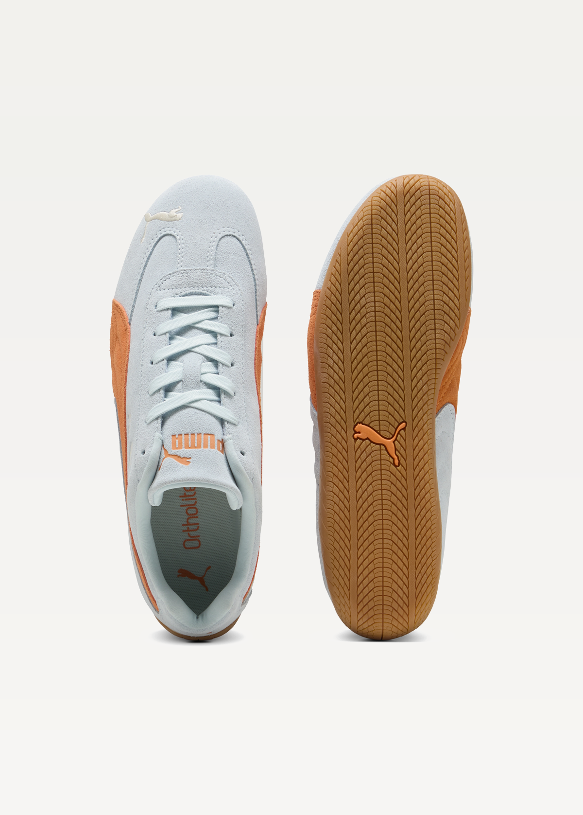 Кроссовки PUMA Speedcat OG Sea Glass-Orange Glo Unisex