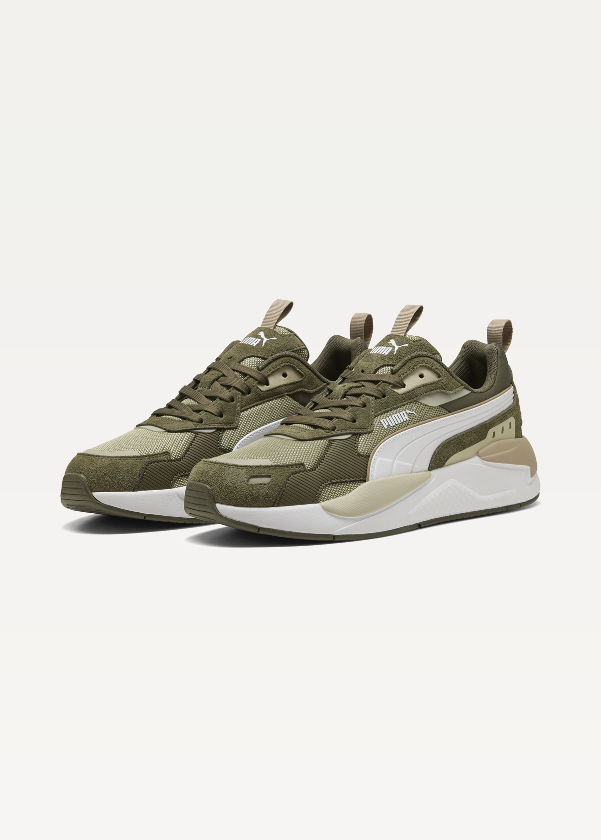 Кросівки чоловічі PUMA X-Ray 3 SD Lux Army-PUMA White-Loden Green