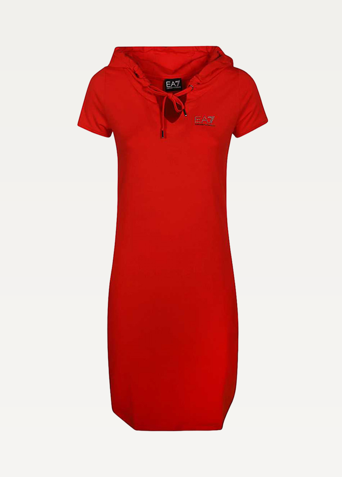 Сукня трикотажна жіноча коралового кольору EA7 Emporio Armani (3HTA57 TJ28Z 14)