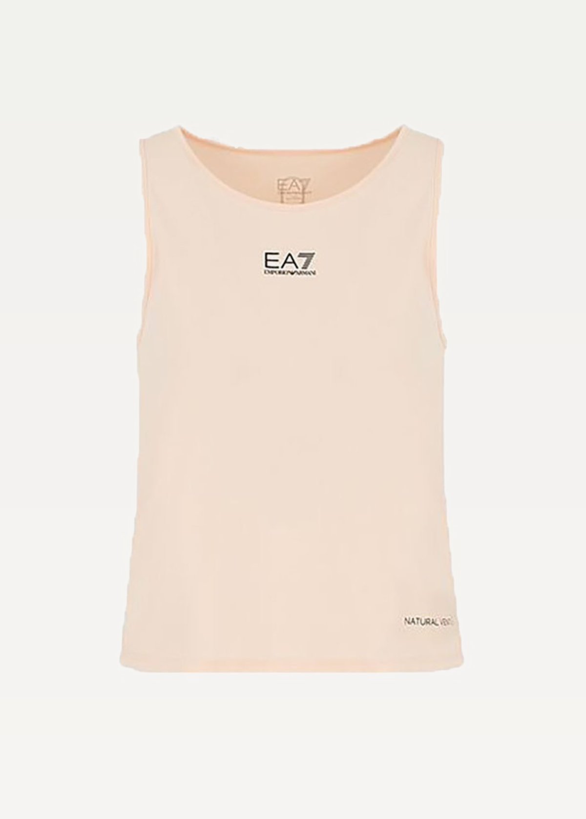 Майка женская EA7 Emporio Armani персикового цвета