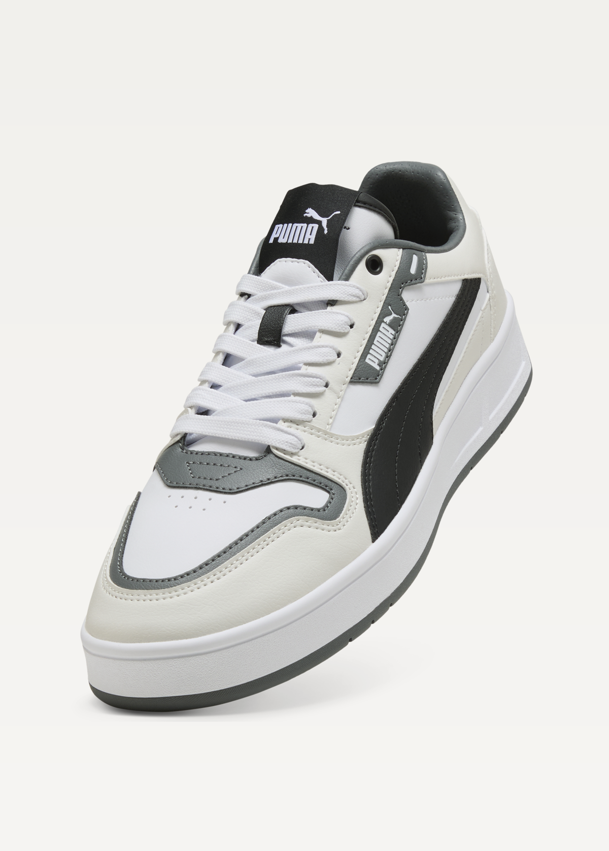 Кроссовки мужские PUMA Court Classic Street серого цвета