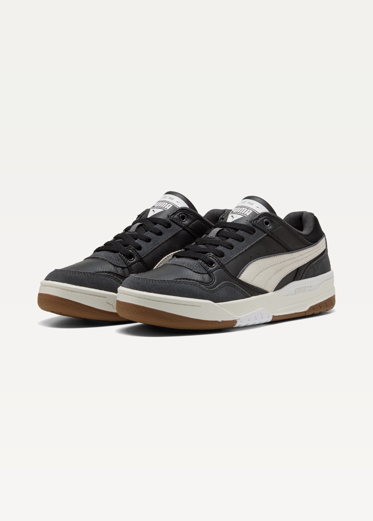 Кросівки чоловічі PUMA Rebound Retro SD PUMA Black-PUMA White-Dusky Gray-Warm White