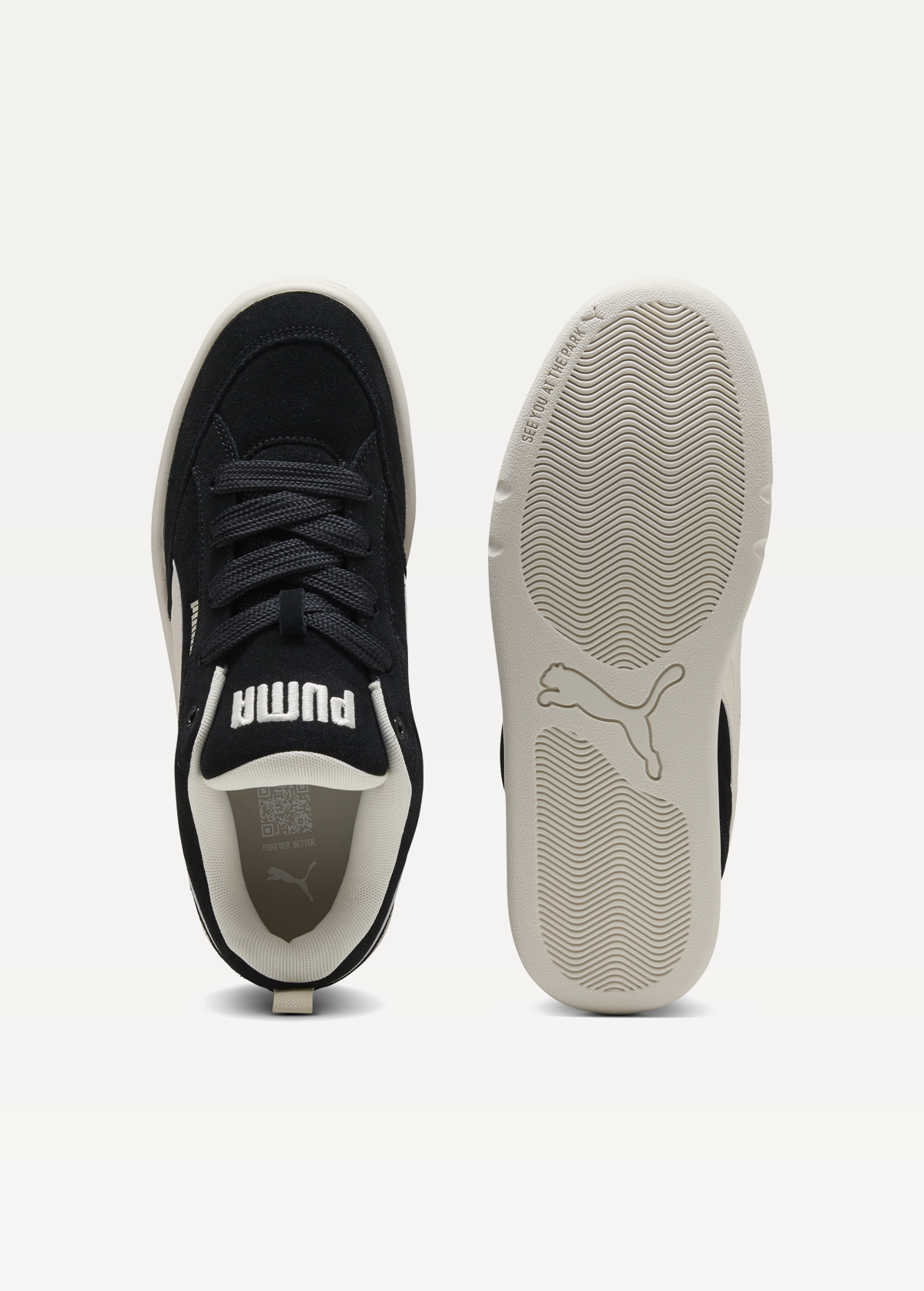 Кросівки чоловічі PUMA Park Lifestyle Raw PUMA Black-Alpine Snow
