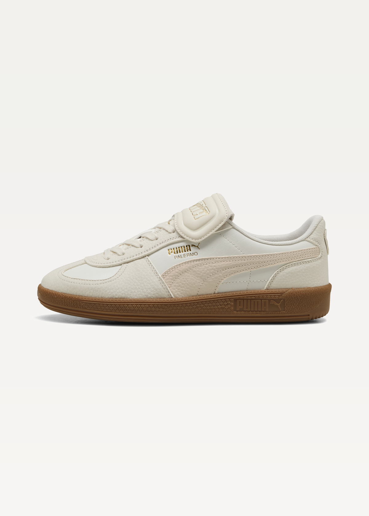 Кроссовки PUMA Palermo Premium Warm White-Alpine Snow Unisex