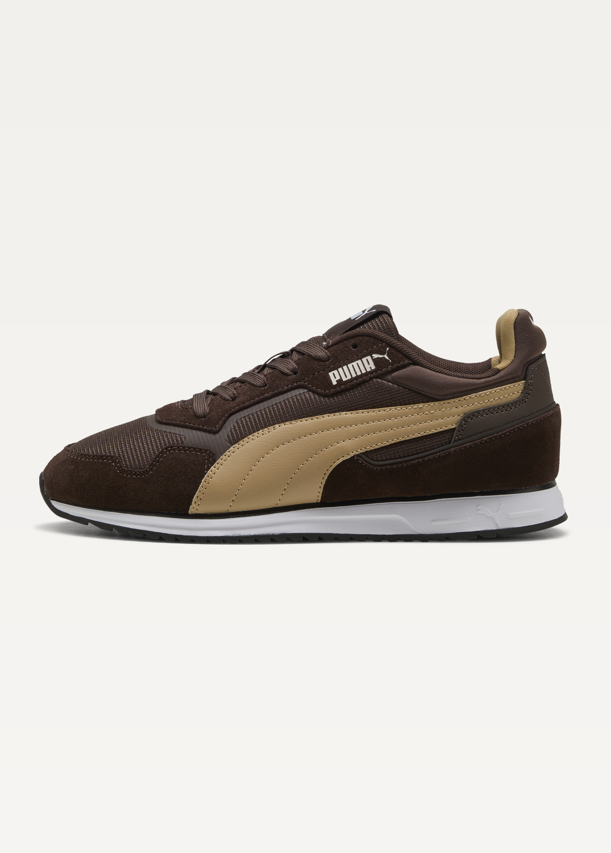 Кросівки PUMA SOFTRIDE ST MILER Unisex Chocolate-Sand Dune-PUMA White