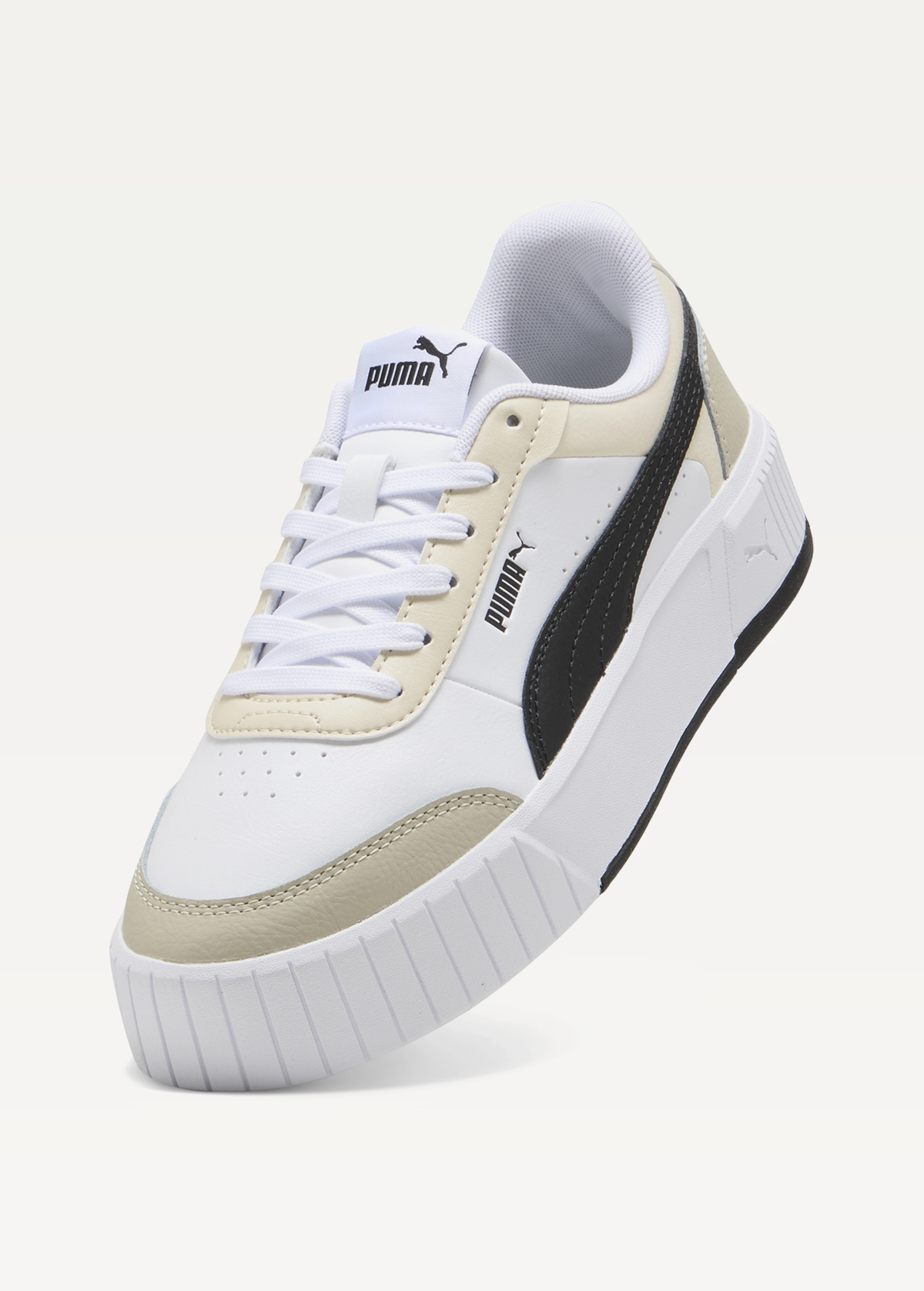 Кросівки жіночі PUMA Carina Mia PUMA White-PUMA Black-Desert Dust