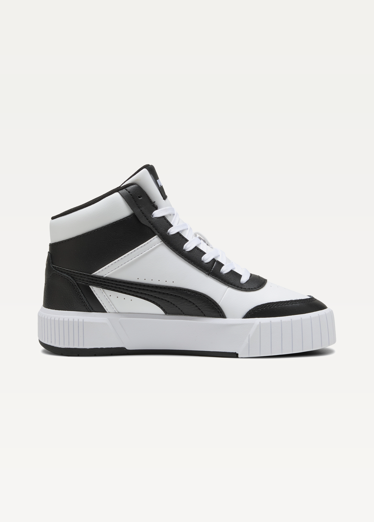Кеди жіночі PUMA Carina Mia Mid PUMA White-PUMA Black-PUMA Gold