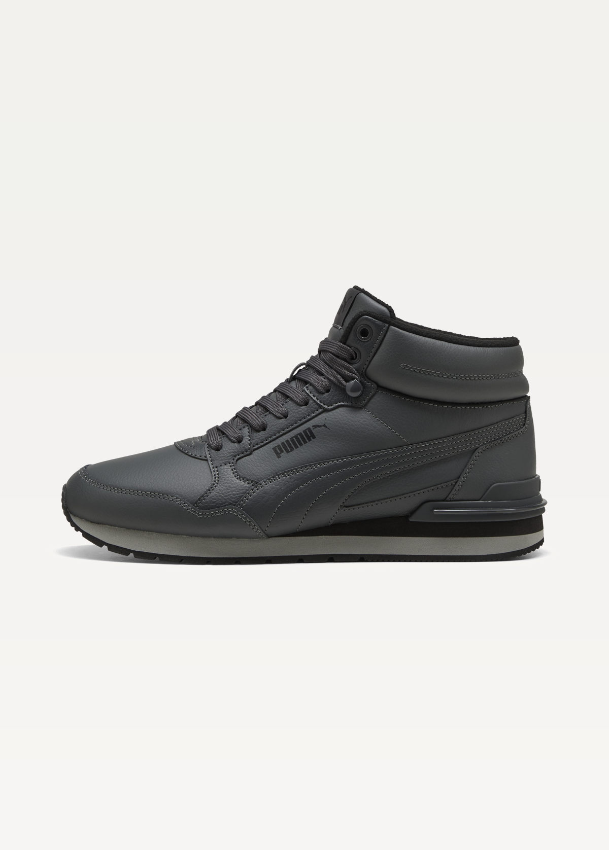 Високі кросівки чоловічі PUMA ST Runner v4 Mid Dusky Gray-Dusky Gray-PUMA Black