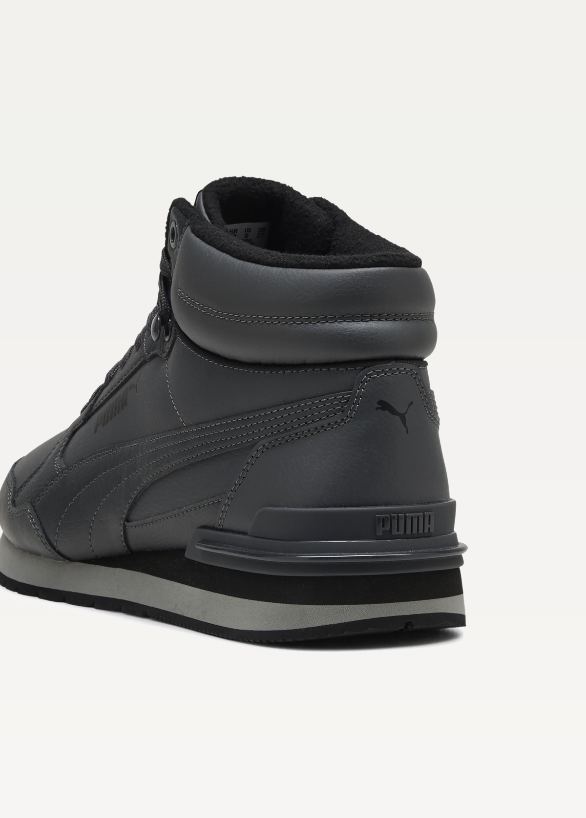 Високі кросівки чоловічі PUMA ST Runner v4 Mid Dusky Gray-Dusky Gray-PUMA Black