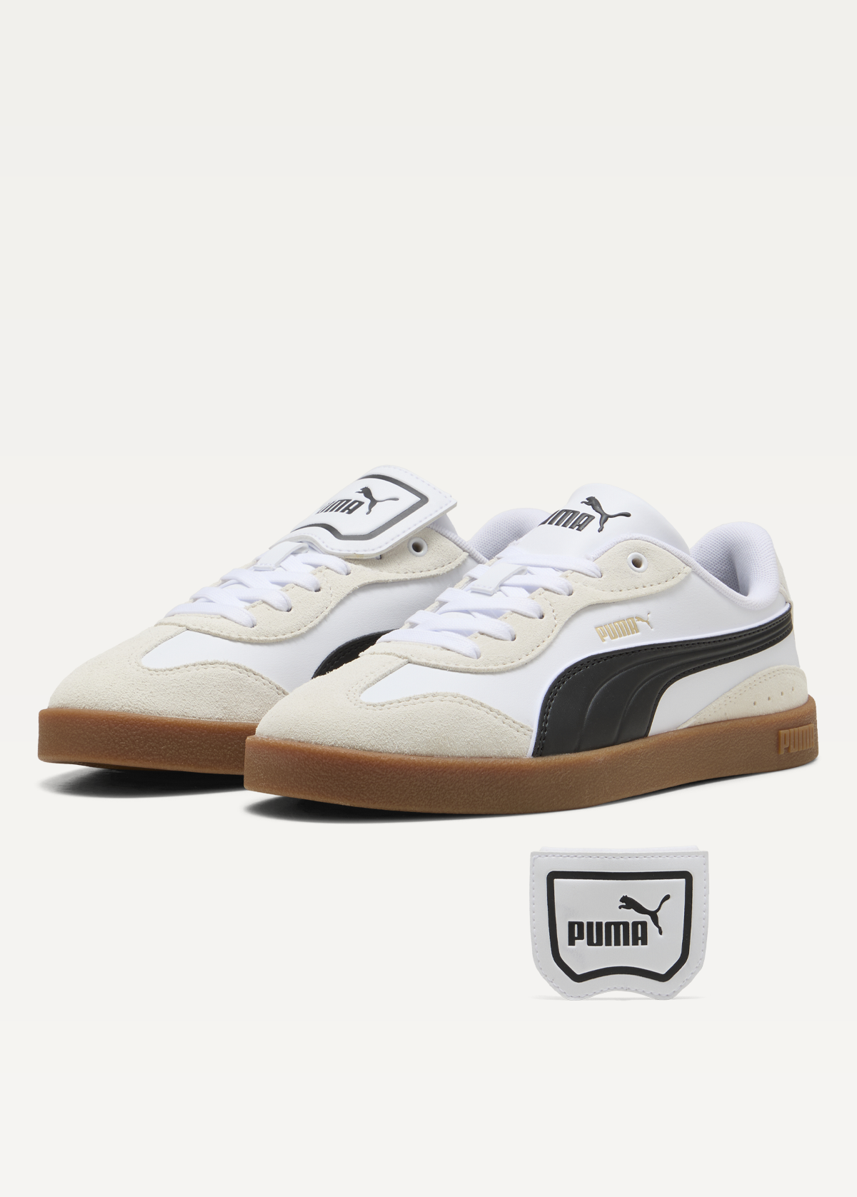 Кросівки жіночі PUMA Club Azura PUMA White-PUMA Black-Vapor Gray