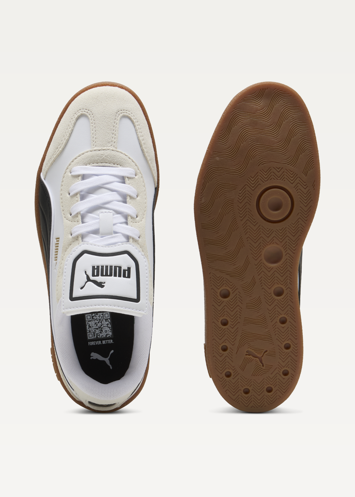 Кросівки жіночі PUMA Club Azura PUMA White-PUMA Black-Vapor Gray