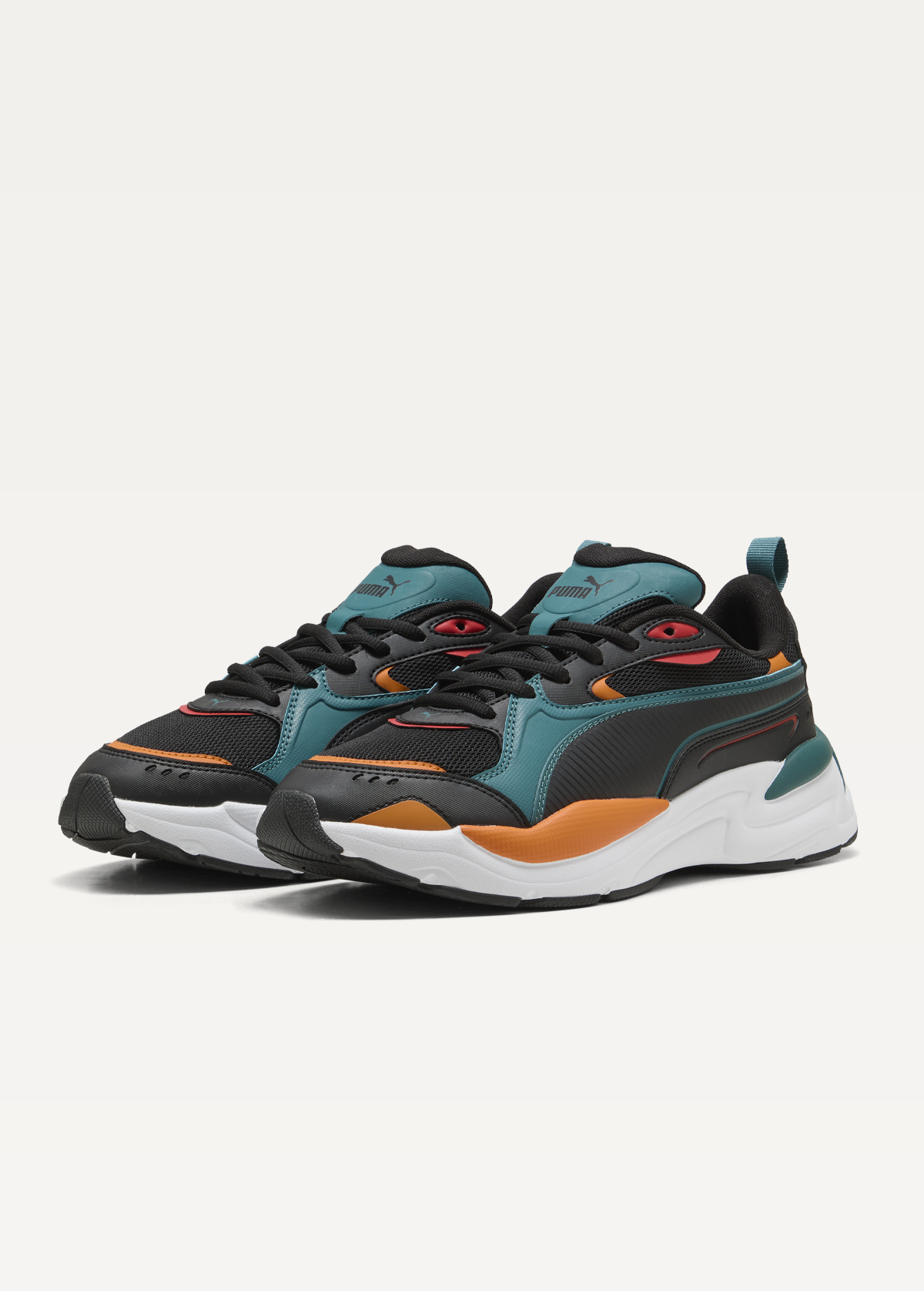Кросівки чоловічі PUMA X-RAY 4 Emerald Ice-PUMA Black-Vermillion