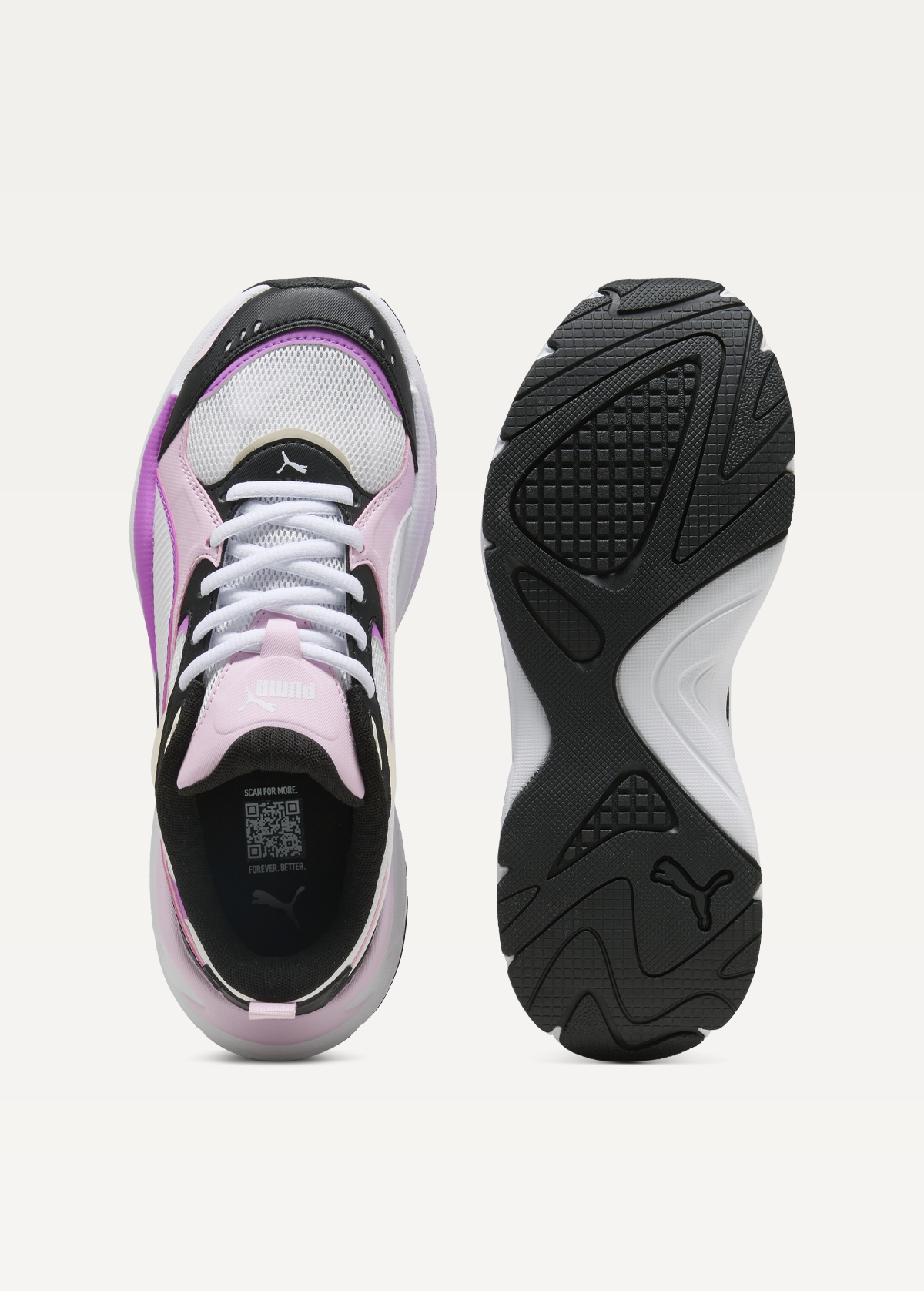 Кросівки жіночі PUMA X-RAY 4 PUMA White-Electric Orchid-Pearl Pink-PUMA Black