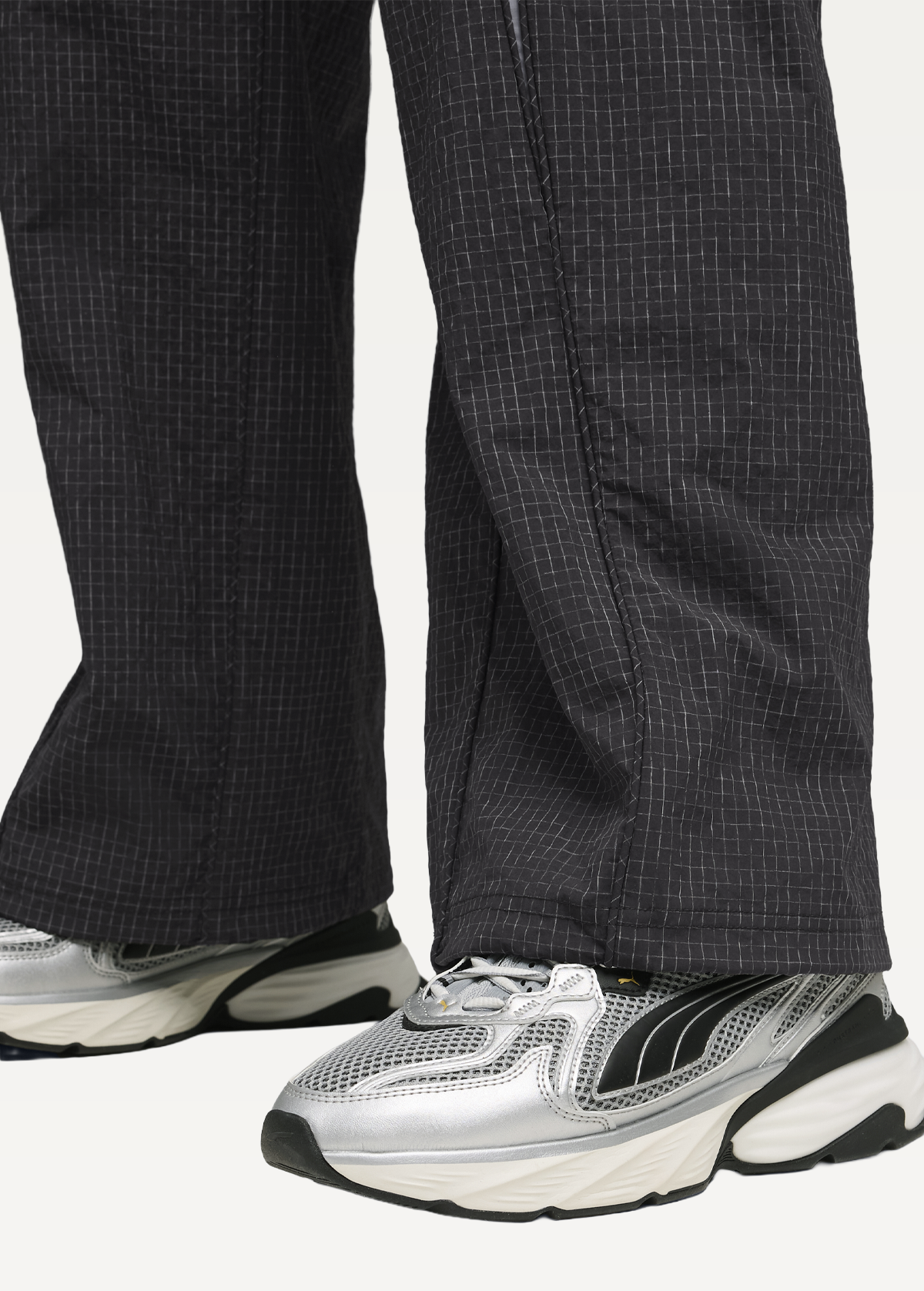 Кроссовки мужские PUMA Fade Nitro LS серого цвета