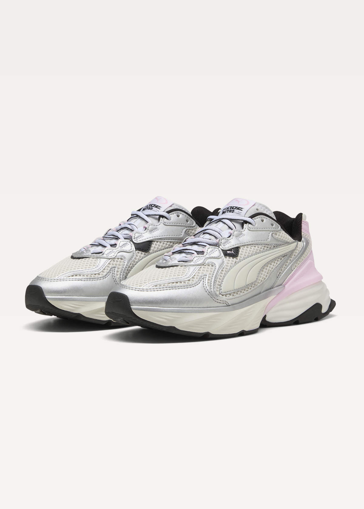 Кросівки жіночі PUMA Fade Nitro LS PUMA Silver-Warm White-Pearl Pink