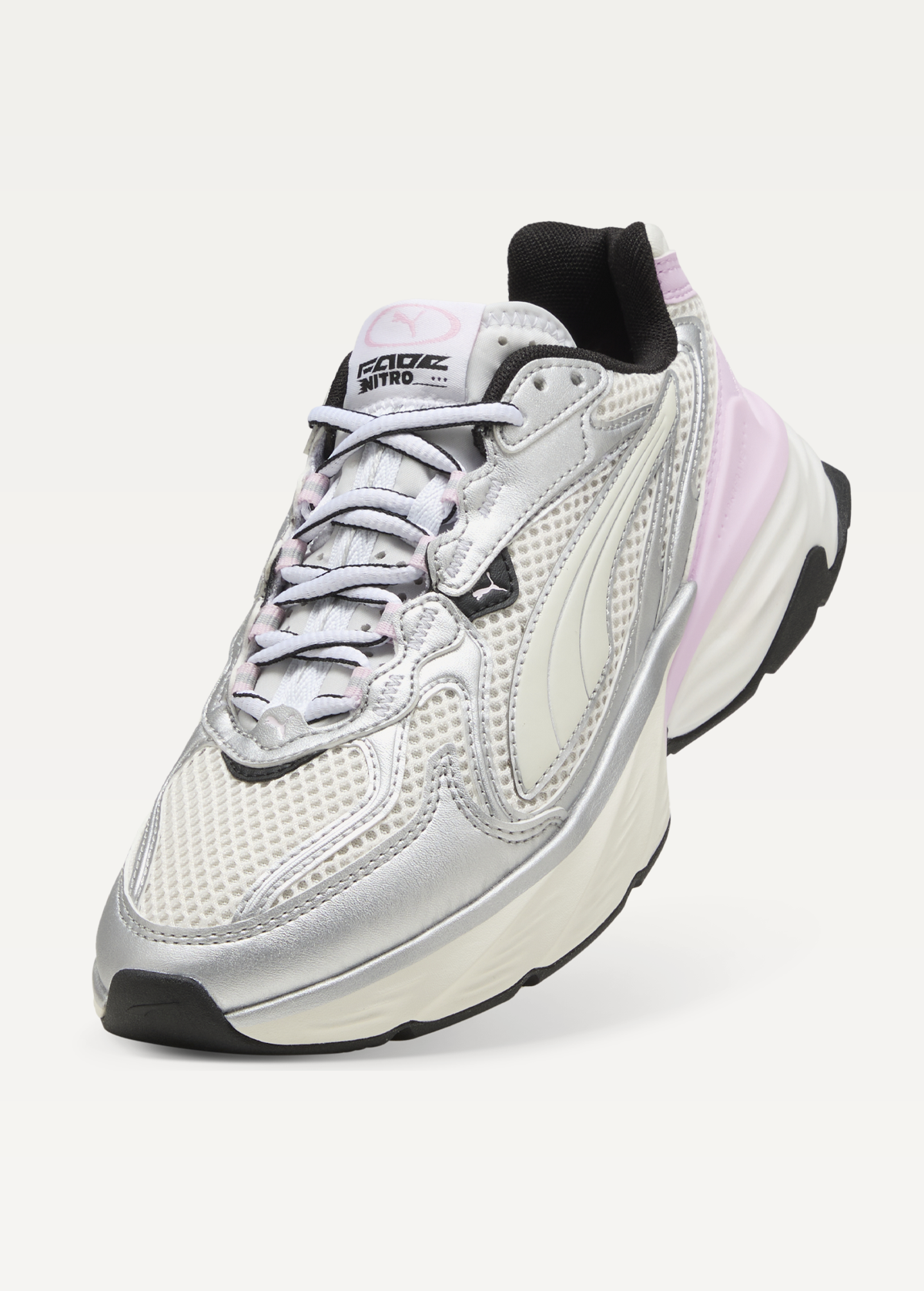 Кросівки жіночі PUMA Fade Nitro LS PUMA Silver-Warm White-Pearl Pink