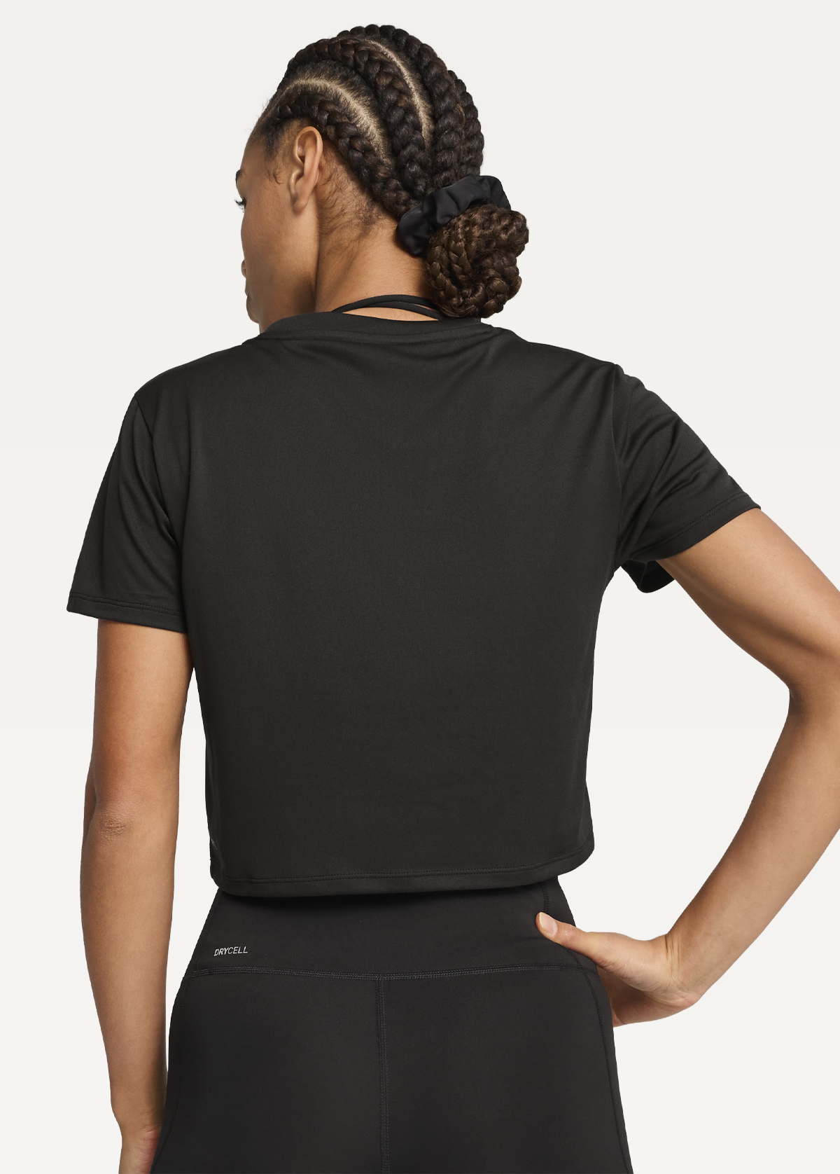 Футболка жіноча PUMA TAD ESSENTIAL W Baby Tee чорного кольору