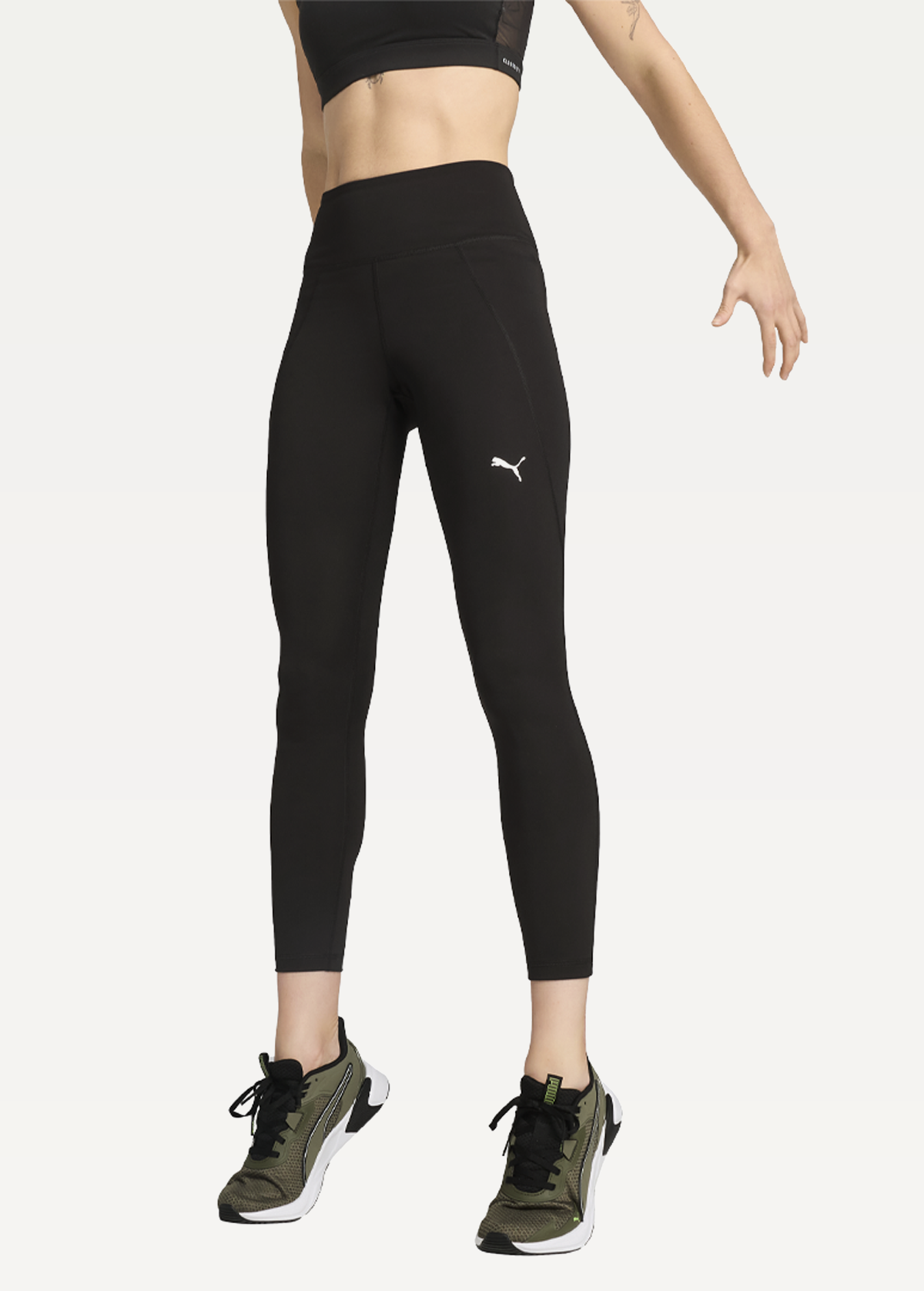 Легінси жіночі PUMA W TAD ESSENTIAL TIGHT HW чорного кольору