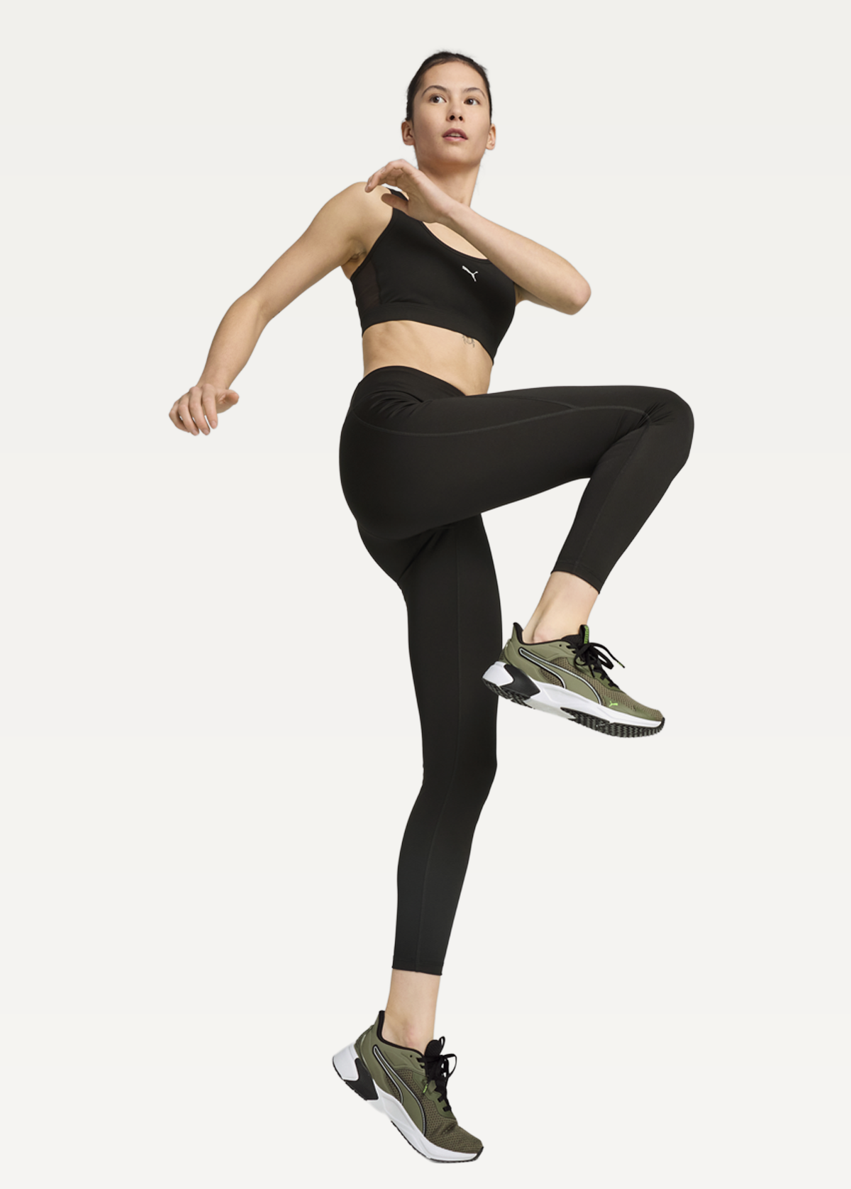 Легінси жіночі PUMA W TAD ESSENTIAL TIGHT HW чорного кольору