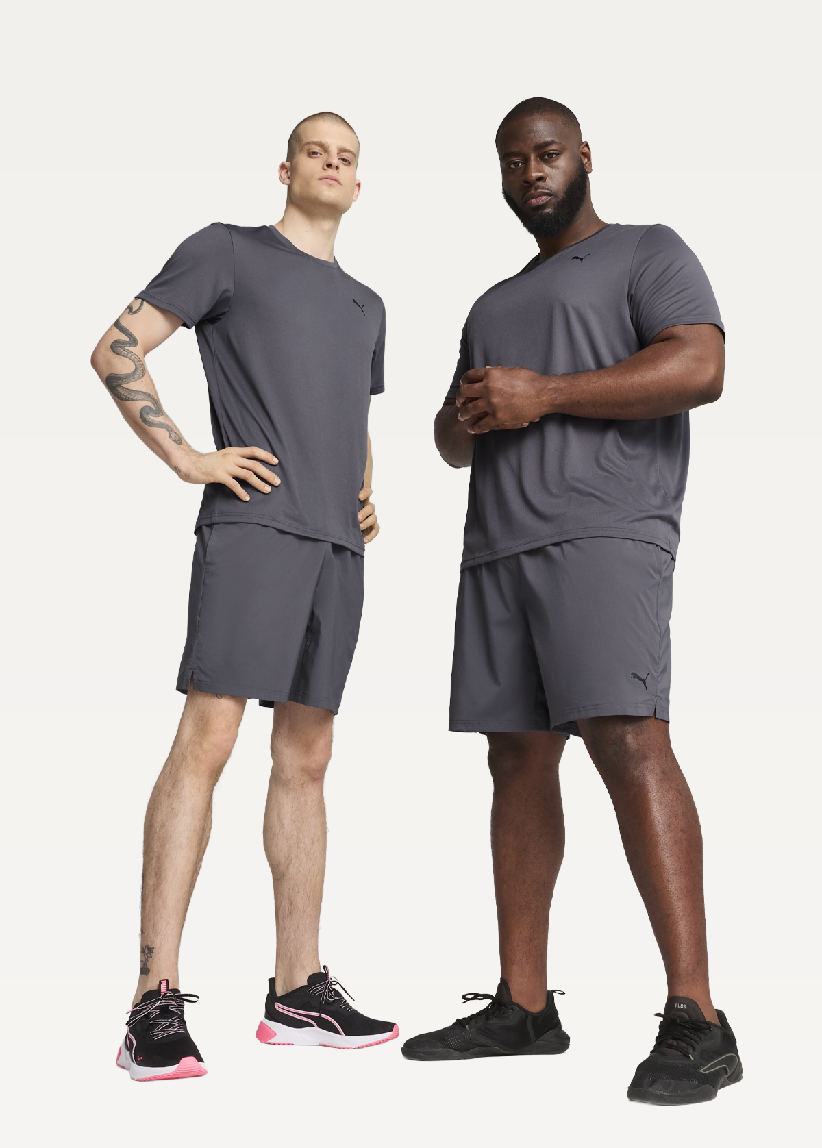 Спортивні шорти чоловічі PUMA TAD ESSENTIALS 7' Wven Short Galactic Gray