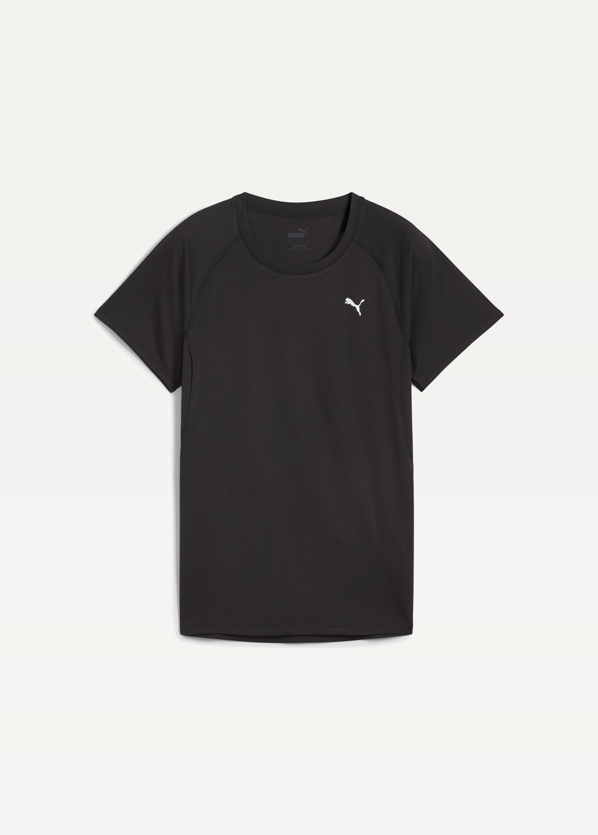 Футболка жіноча PUMA RUN  VELOCITY TEE W (POLY) чорного кольору