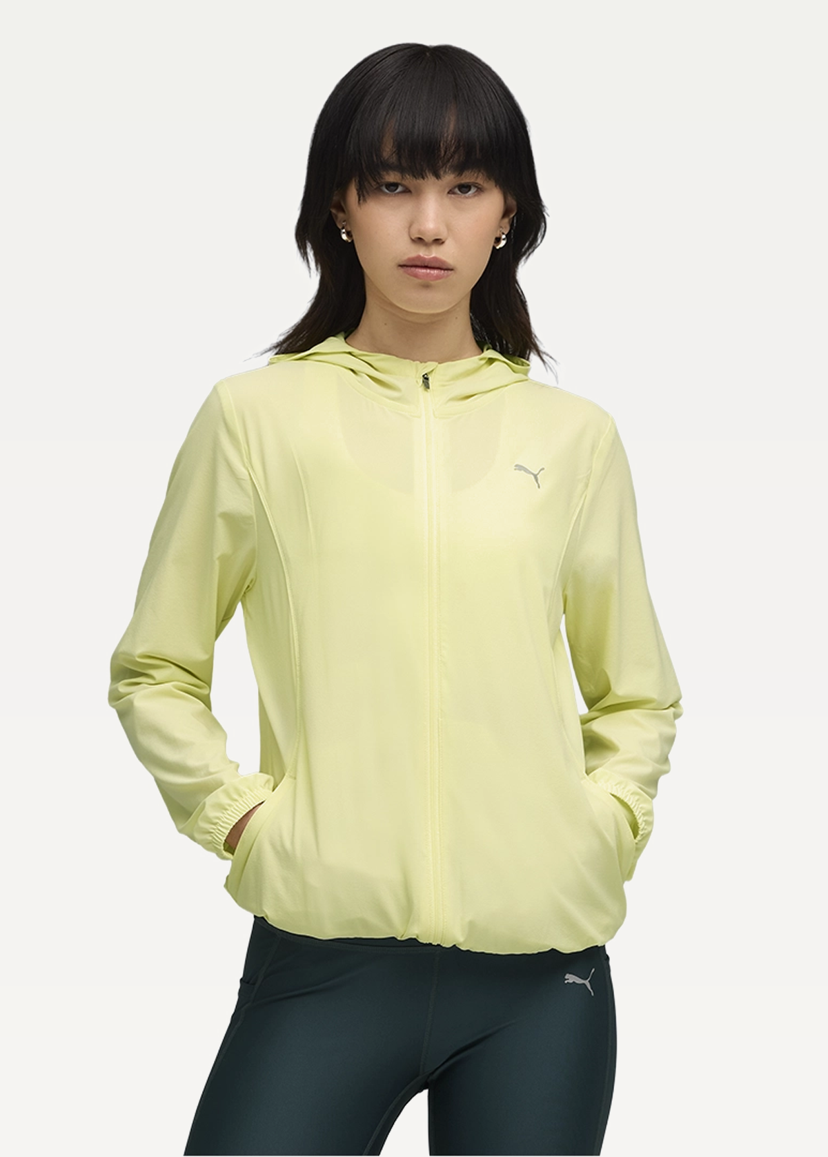 Вітрівка жіноча PUMA RUN VELOCITY WOVEN JACKET W Gold Moon