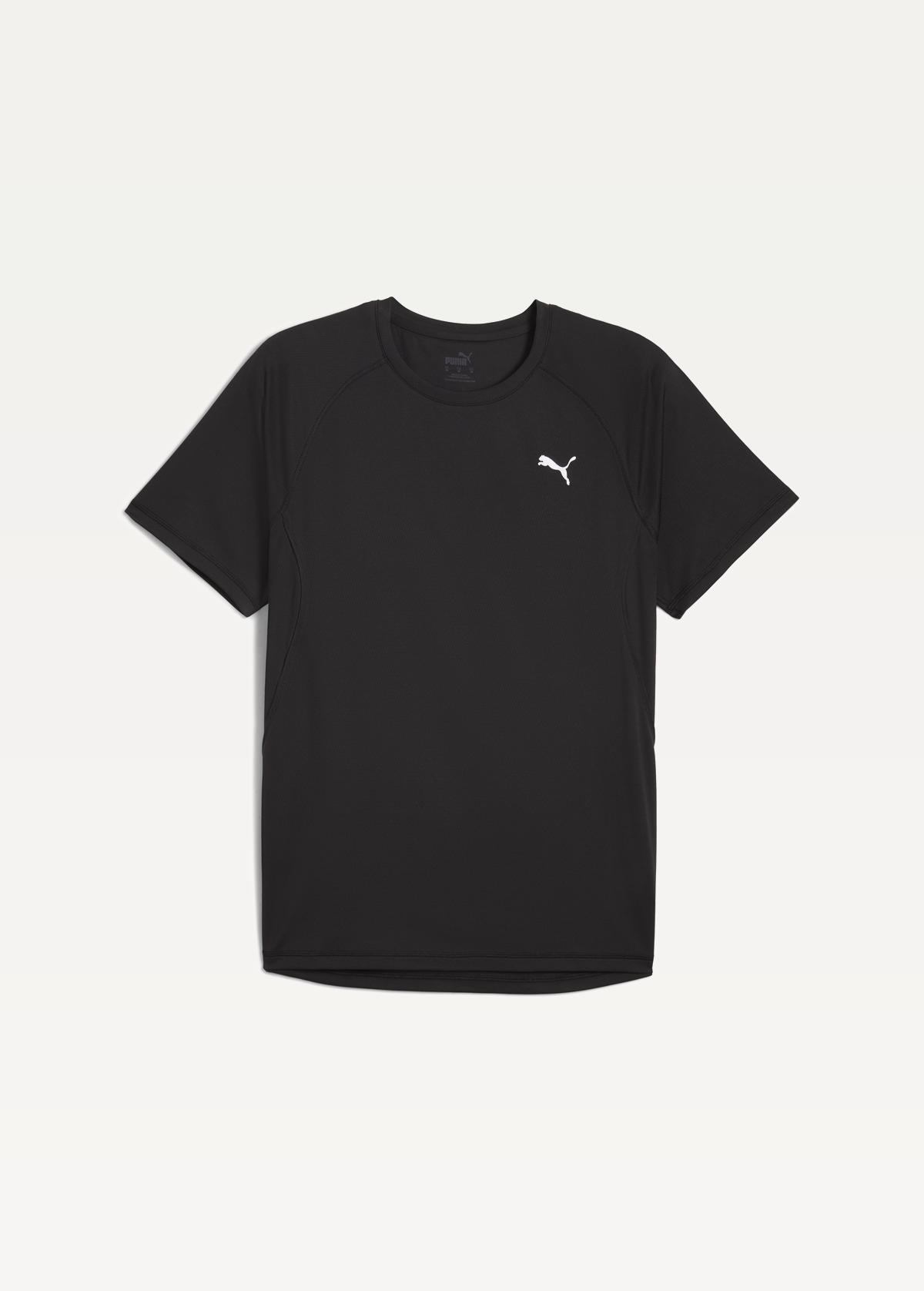 Футболка мужская PUMA RUN VELOCITY TEE (POLY) черного цвета