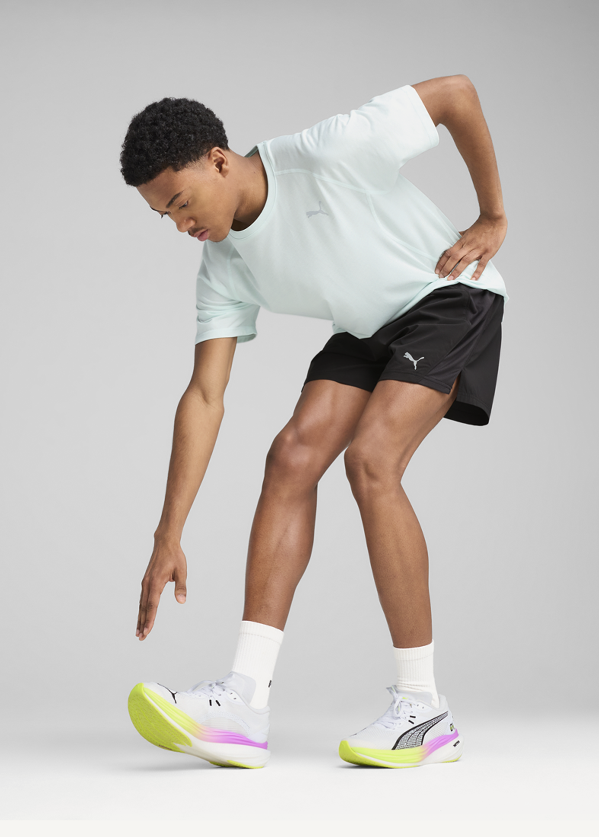 Спортивні шорти чоловічі PUMA RUN VELOCITY 5' SHORT PUMA чорного кольору